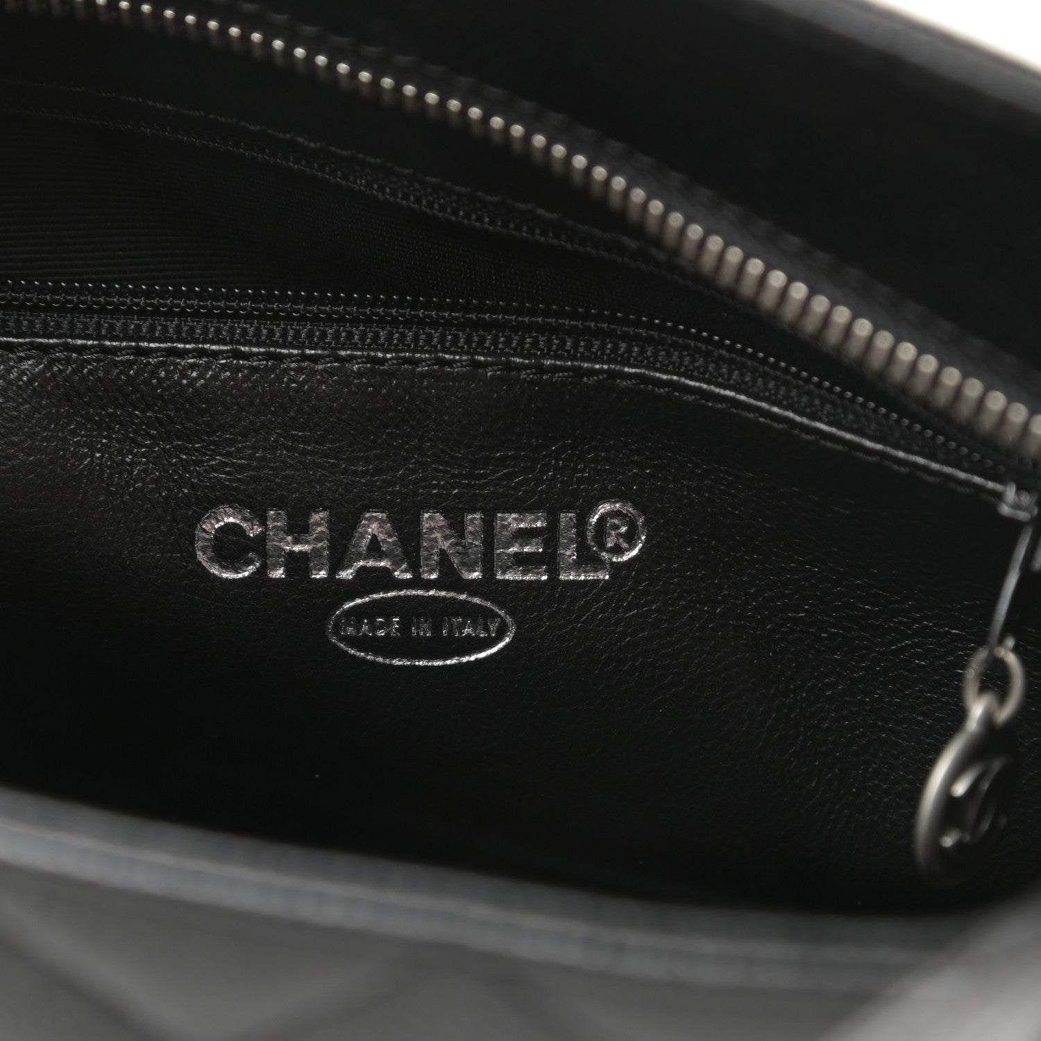 Chanel Caviar Quilted Medallion Tote Black 6 of 10