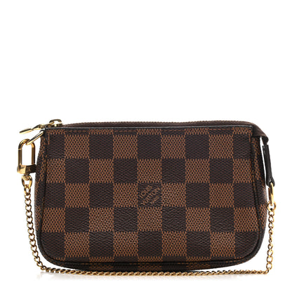 Louis Vuitton Damier Ebene Mini Pochette Accessories 1 of 7