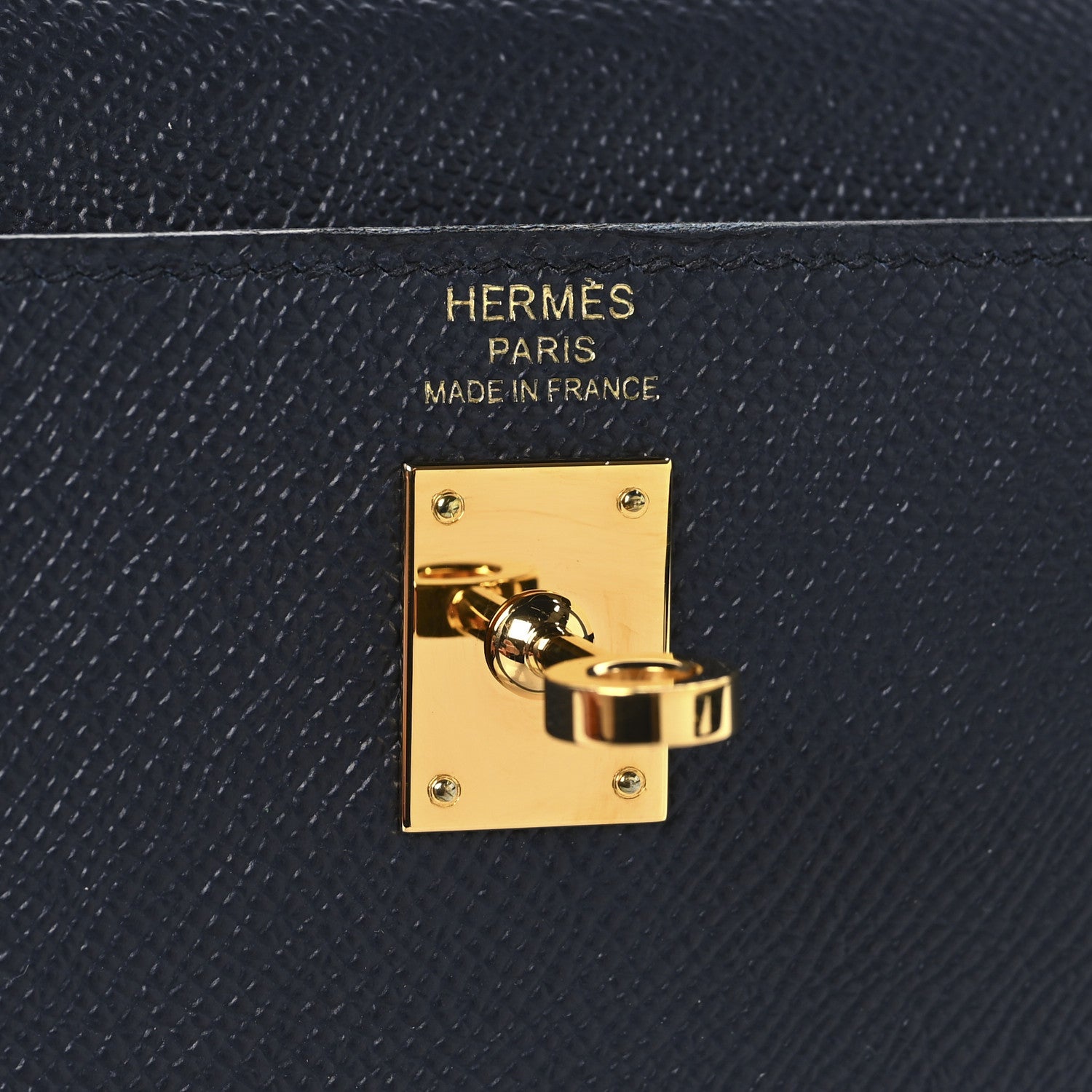 Hermes Epsom Kelly Sellier 25 Bleu Indigo 6 of 13