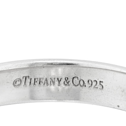 Tiffany Sterling Silver 1837 Lock Charm Ring 56 7.5 4 of 4