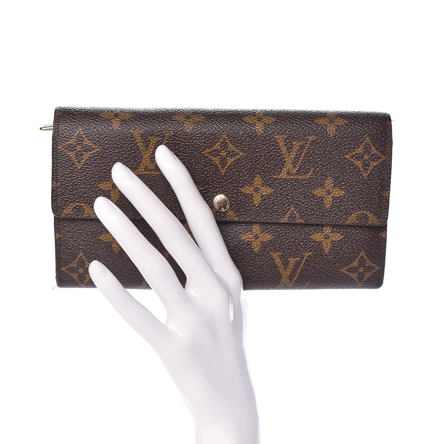 Louis Vuitton Monogram Sarah Wallet 2 of 13