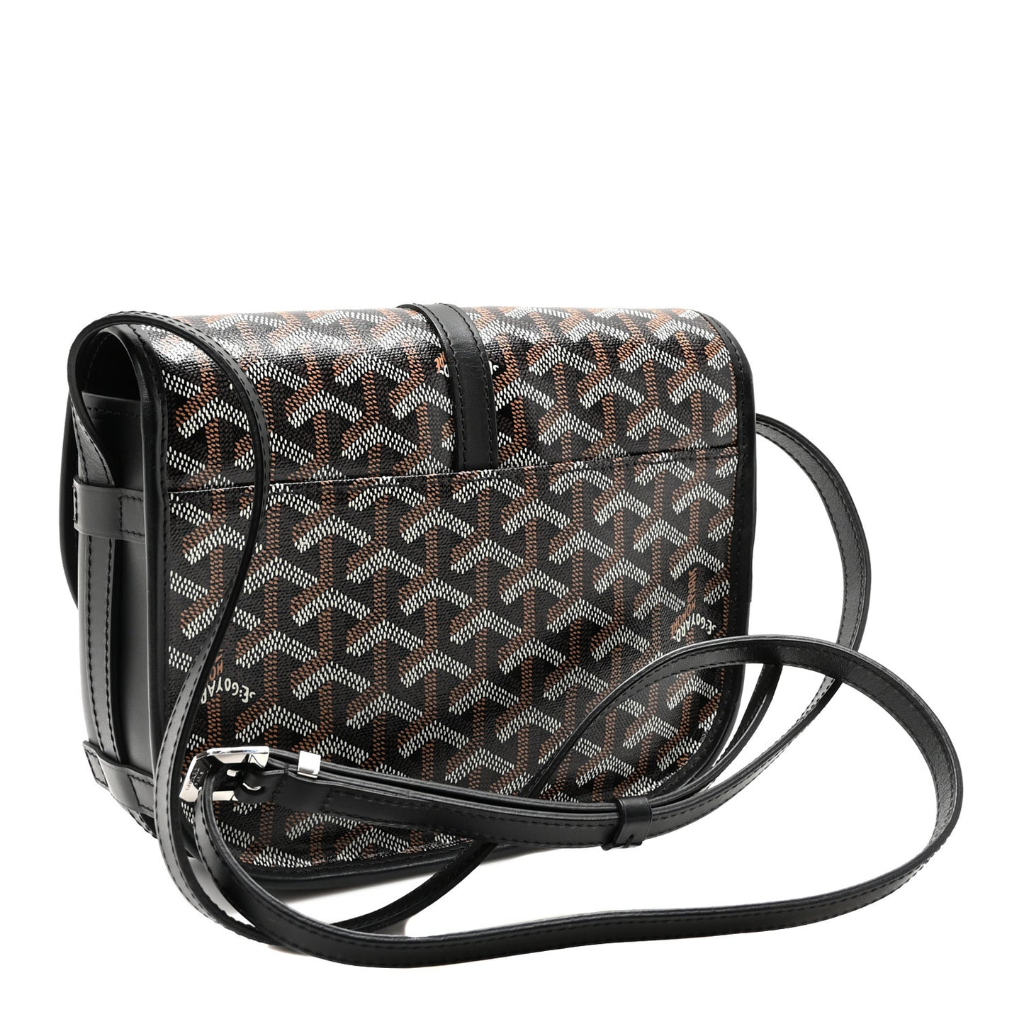 Goyardine Belvedere II PM Messenger Bag Black