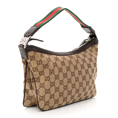 Gucci Monogram Medium Pop Hobo Dark Brown 3 of 11