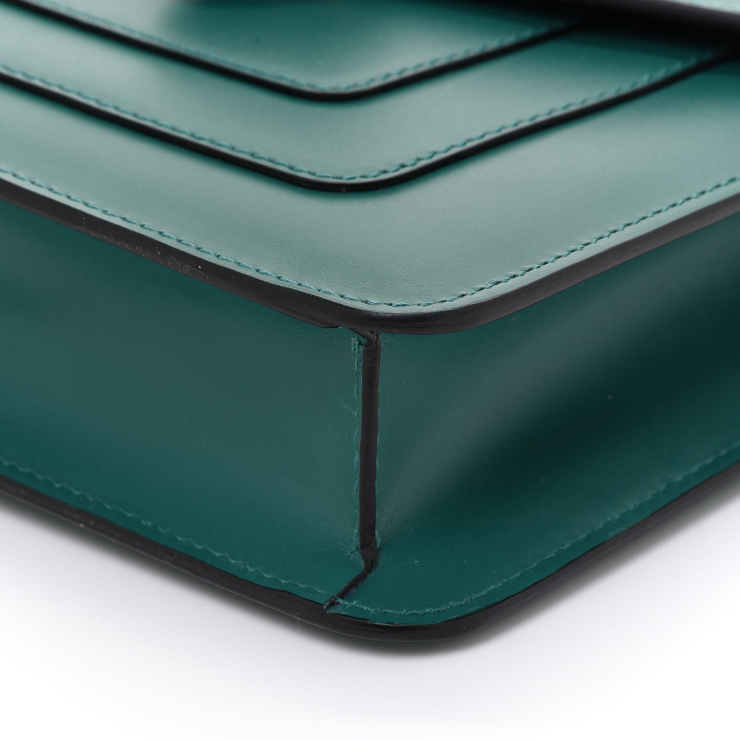 Calfskin Small Serpenti Forever Snake Strap Crossbody Bag Emerald Green
