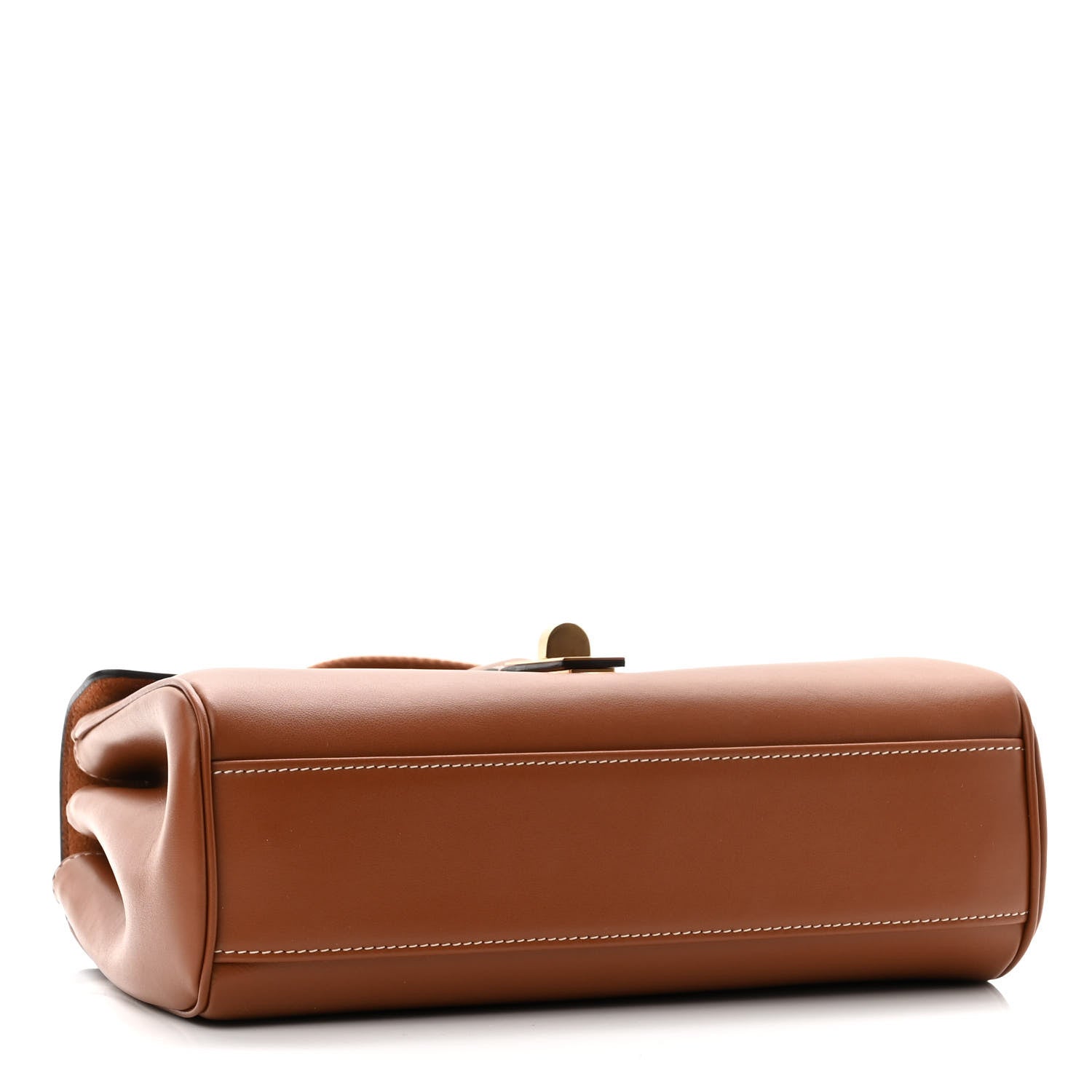 Celine Smooth Calfskin Teen Soft 16 Shoulder Bag Tan 4 of 11