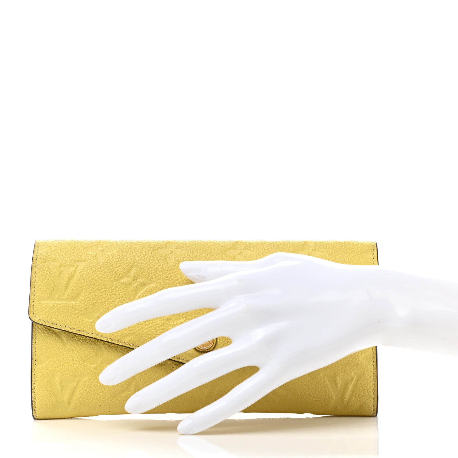 Louis Vuitton Empreinte Curieuse Wallet Citrine 3 of 9