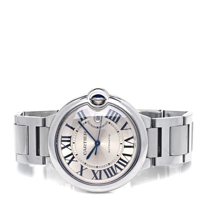 Cartier Stainless Steel 42mm Ballon Bleu De Cartier Automatic Watch 2 of 4
