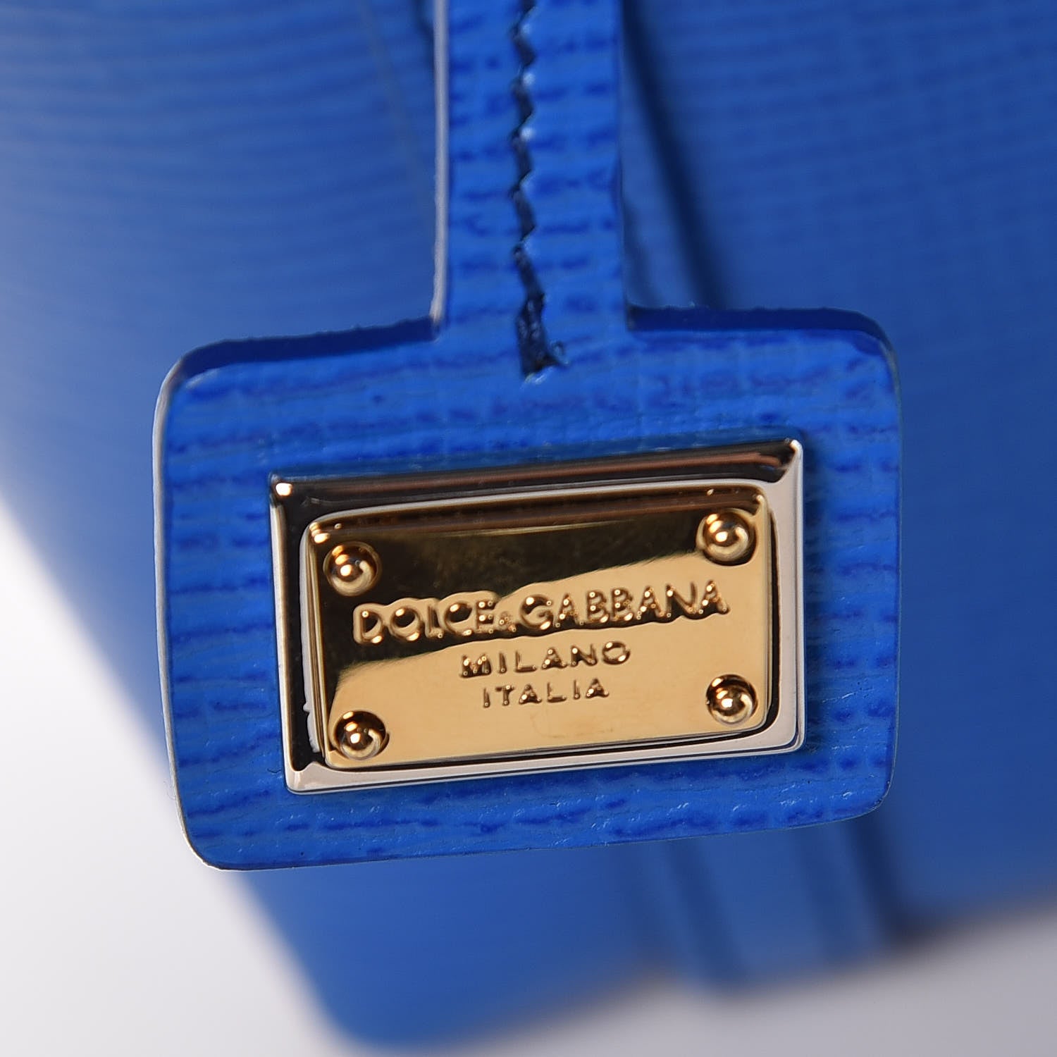 Dolce & Gabbana Dauphine Mini Crossbody Bag Blue 7 of 7