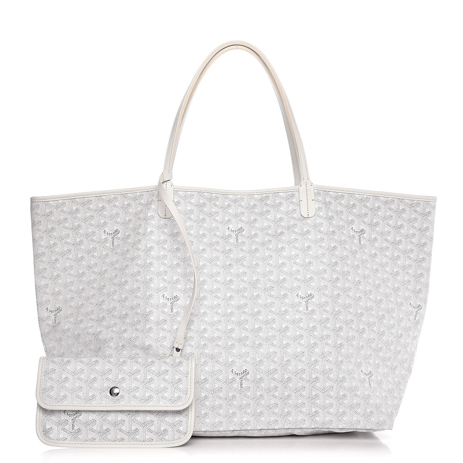 Goyard Goyardine Saint Louis GM White 1 of 11
