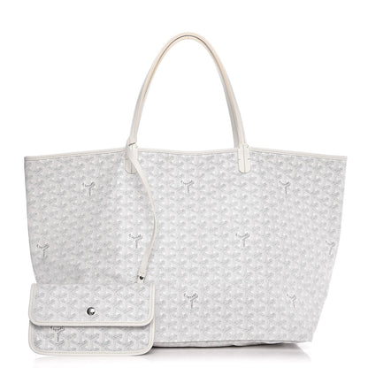 Goyard Goyardine Saint Louis GM White 1 of 11