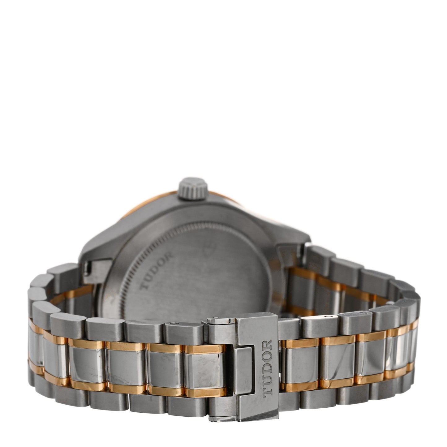 Stainless Steel 18K Yellow Gold 34mm Style Automatic Watch Black M12313