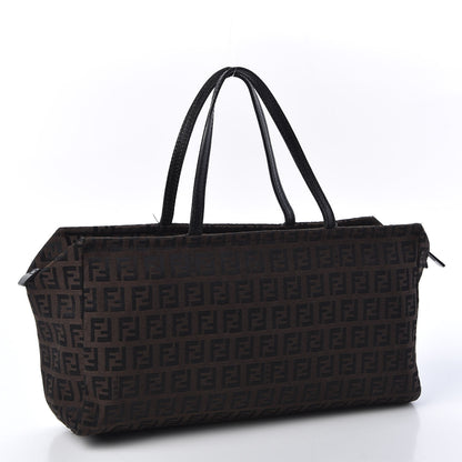 Fendi Zucchino Tote Brown 2 of 10