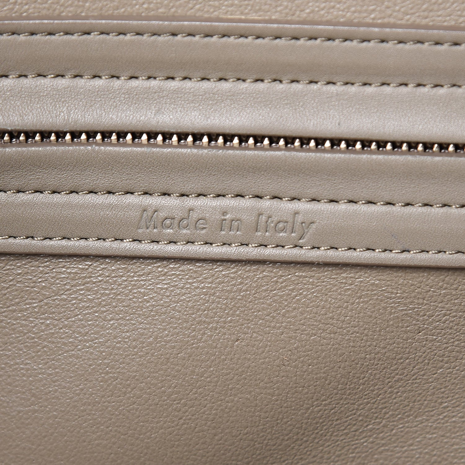 Celine Crocodile Embossed Nubuck Medium Phantom Luggage Beige 7 of 15