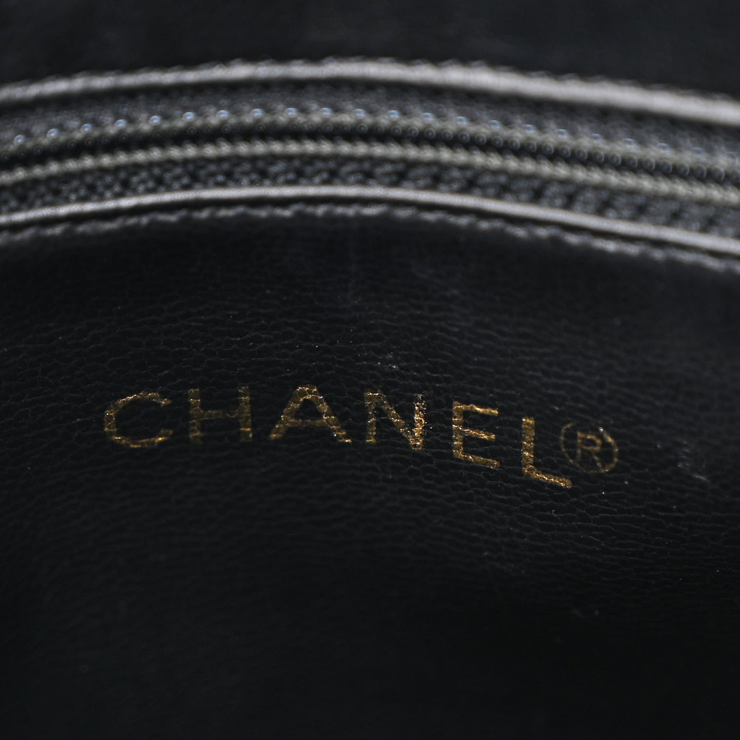 Chanel Caviar Triple CC Shoulder Bag Black 6 of 15
