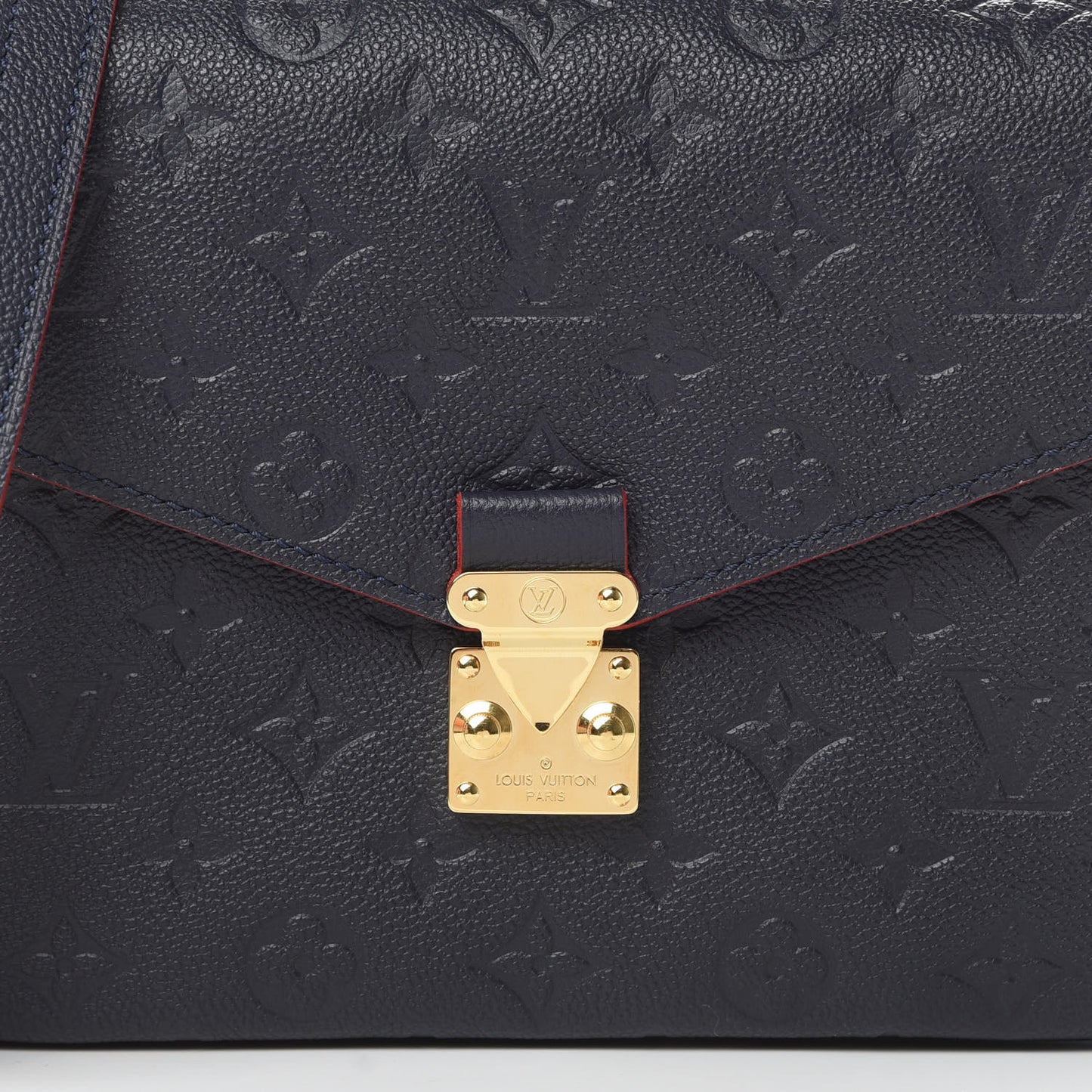 Empreinte Pochette Metis Marine Rouge