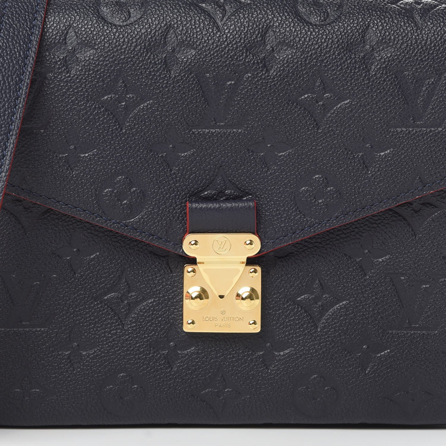 Louis Vuitton Empreinte Pochette Metis Marine Rouge 8 of 12