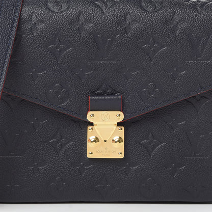 Louis Vuitton Empreinte Pochette Metis Marine Rouge 8 of 12