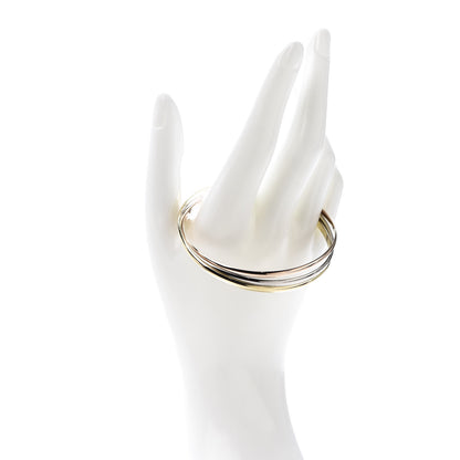 Cartier 18K Pink Yellow White Gold Trinity Bangle Bracelet 64 2 of 5
