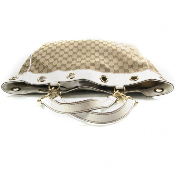 Gucci Monogram Positano Tote Ivory 6 of 12