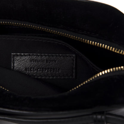 Saint Laurent Velour Matelasse Monogram Lou Belt Bag Black 9 of 10
