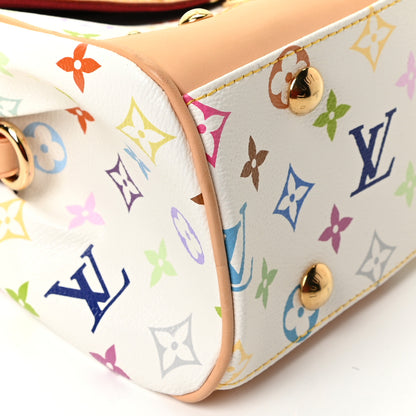 Louis Vuitton Monogram Multicolor Beverly MM White 8 of 9
