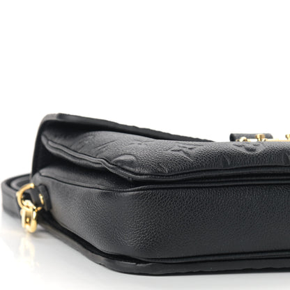 Louis Vuitton Empreinte Pochette Metis Black 5 of 9