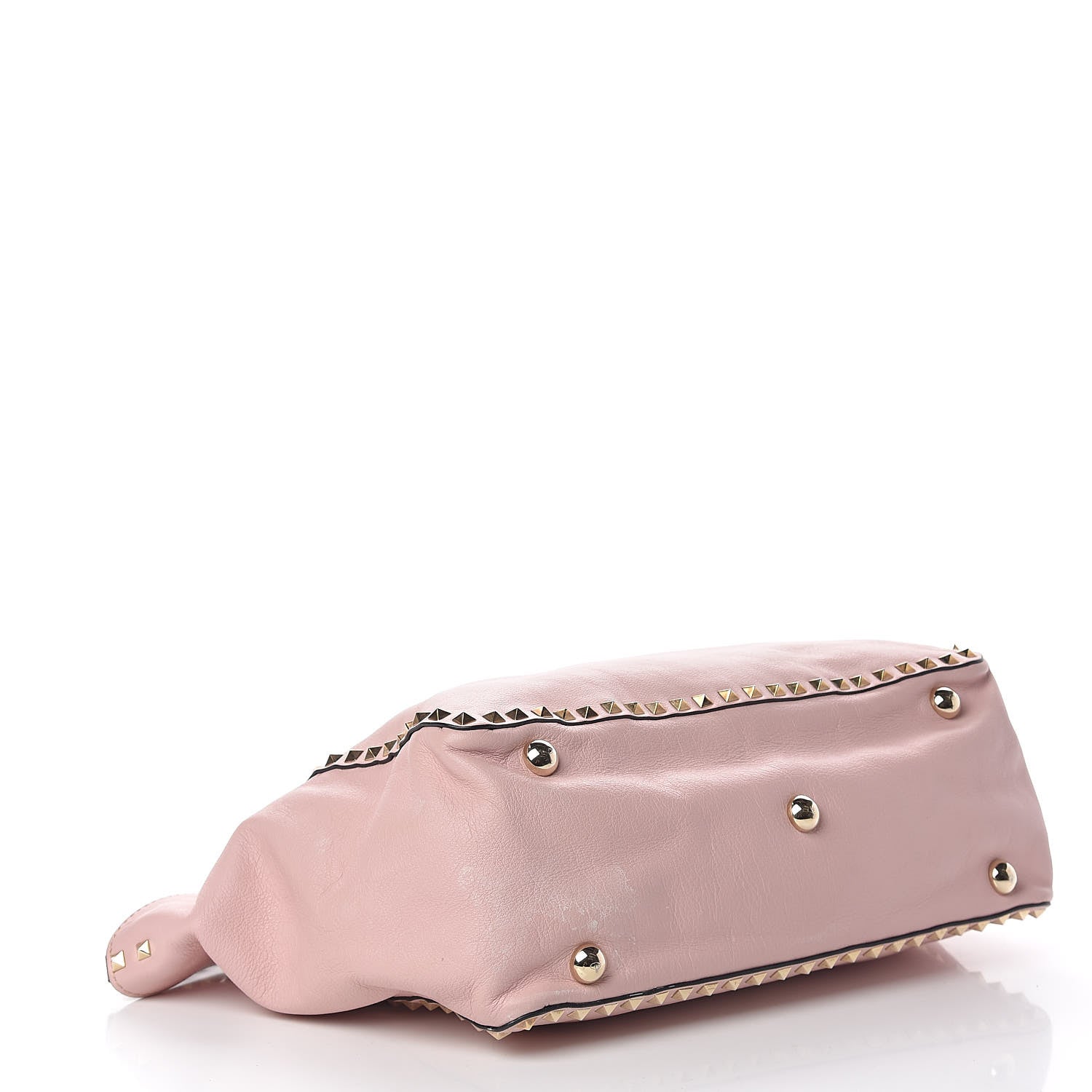 Valentino Garavani Vitello Medium Rockstud Tote Rose 4 of 16