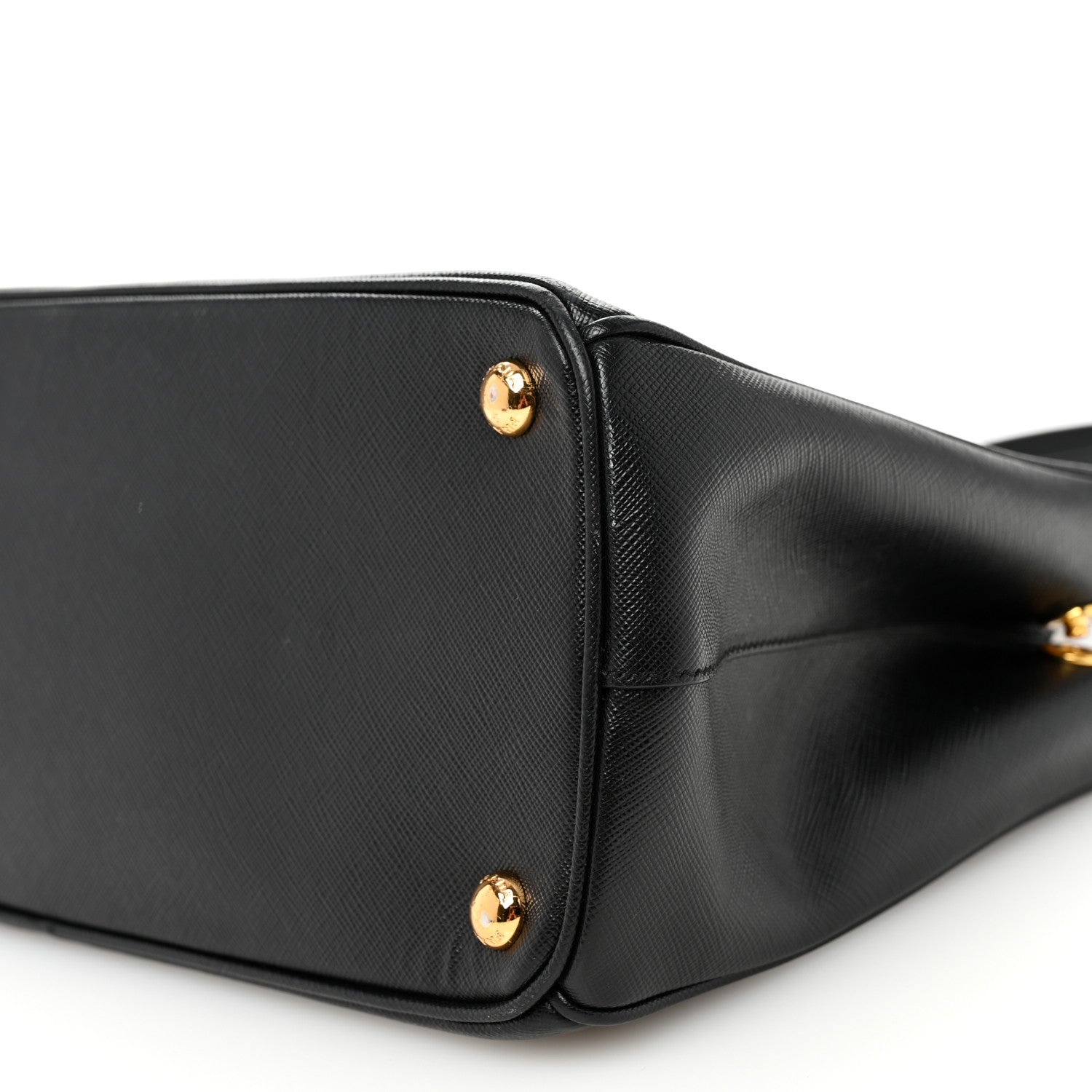 Prada Saffiano Small Galleria Double Zip Tote Black 10 of 11
