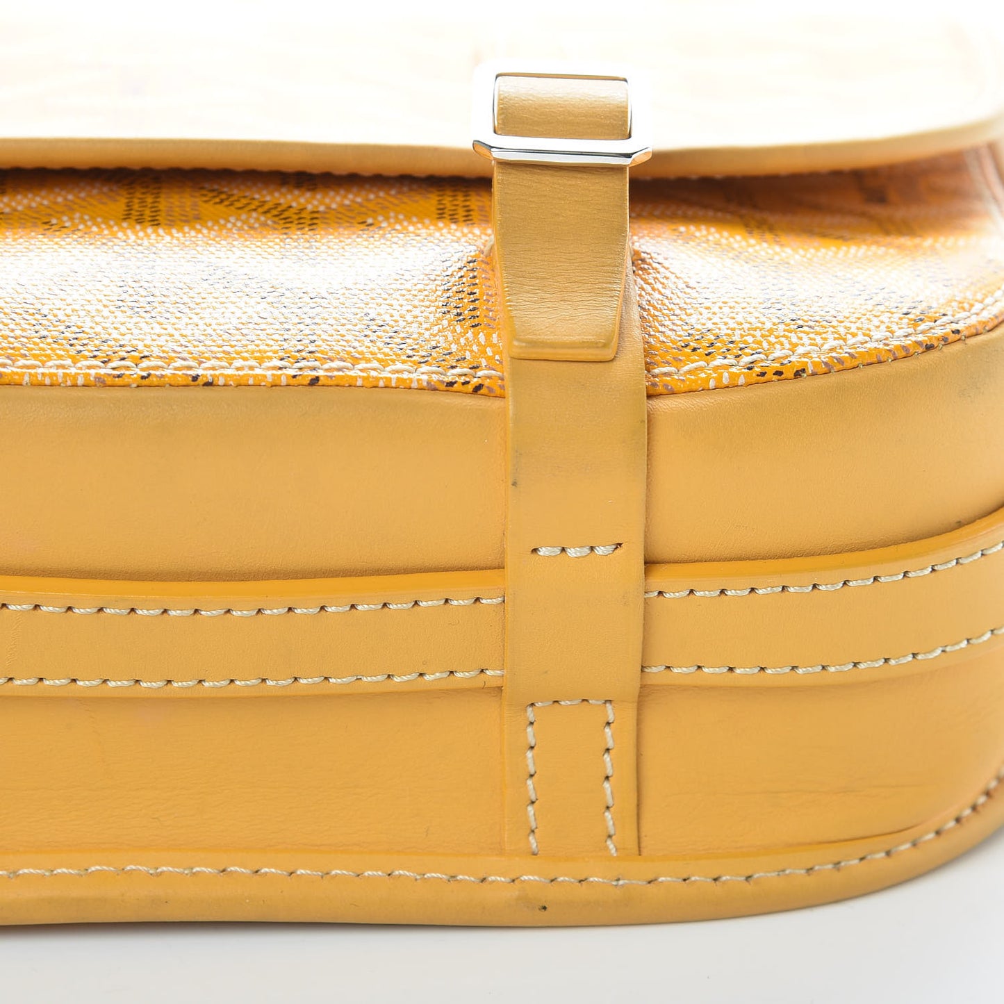 Goyardine Belvedere PM Messenger Bag Yellow