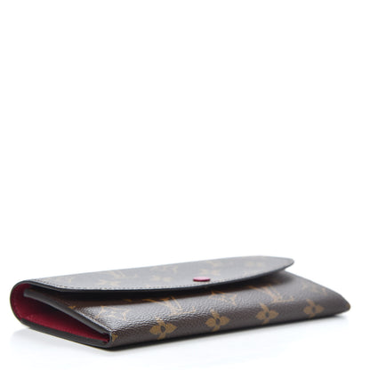 Louis Vuitton Monogram Emilie Wallet Fuchsia 4 of 7