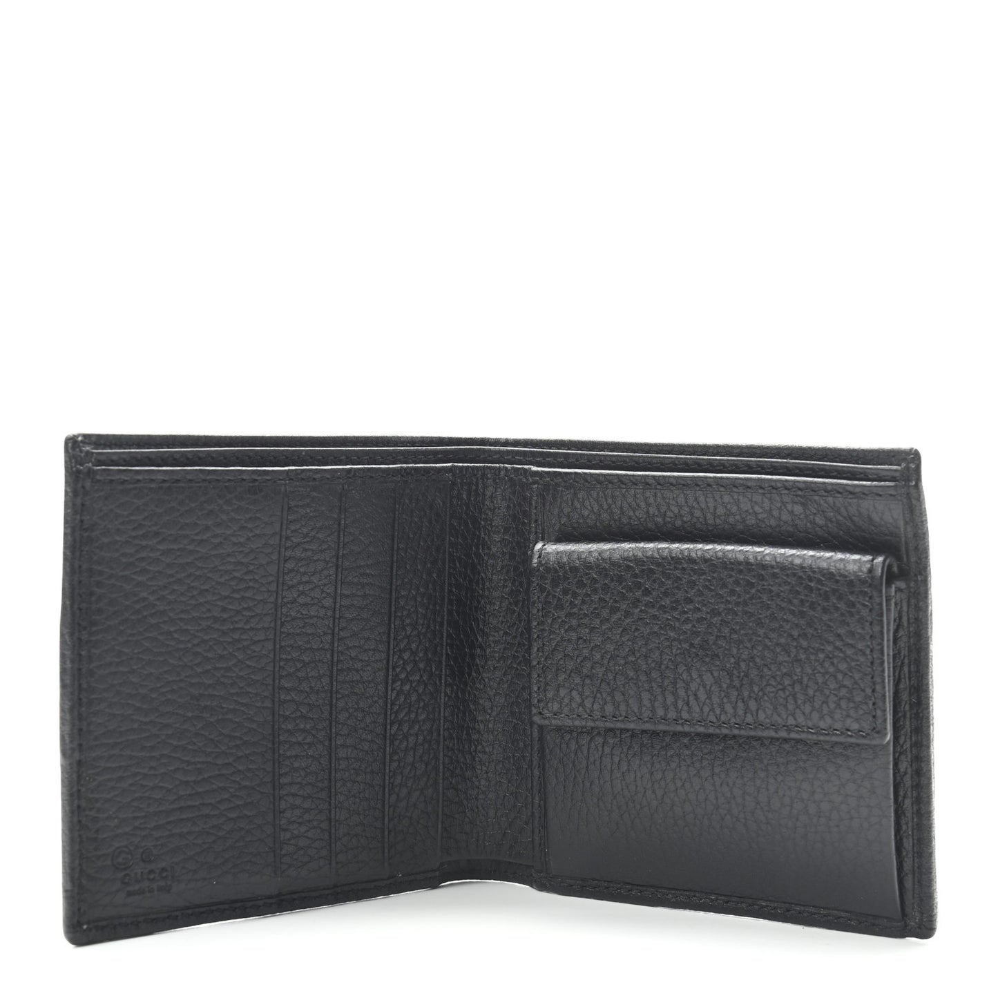 Nylon Monogram Bi-Fold Wallet Black