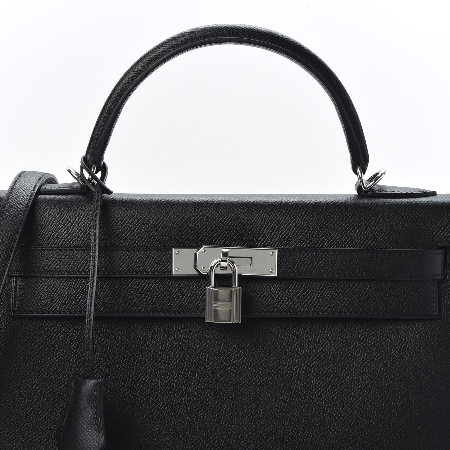 Hermes Epsom Kelly Sellier 32 Black 10 of 10