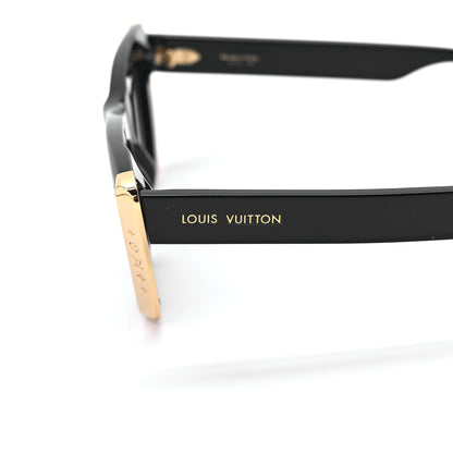 Louis Vuitton Acetate LV Moon Cat Eye Sunglasses Z1655W Black 5 of 10