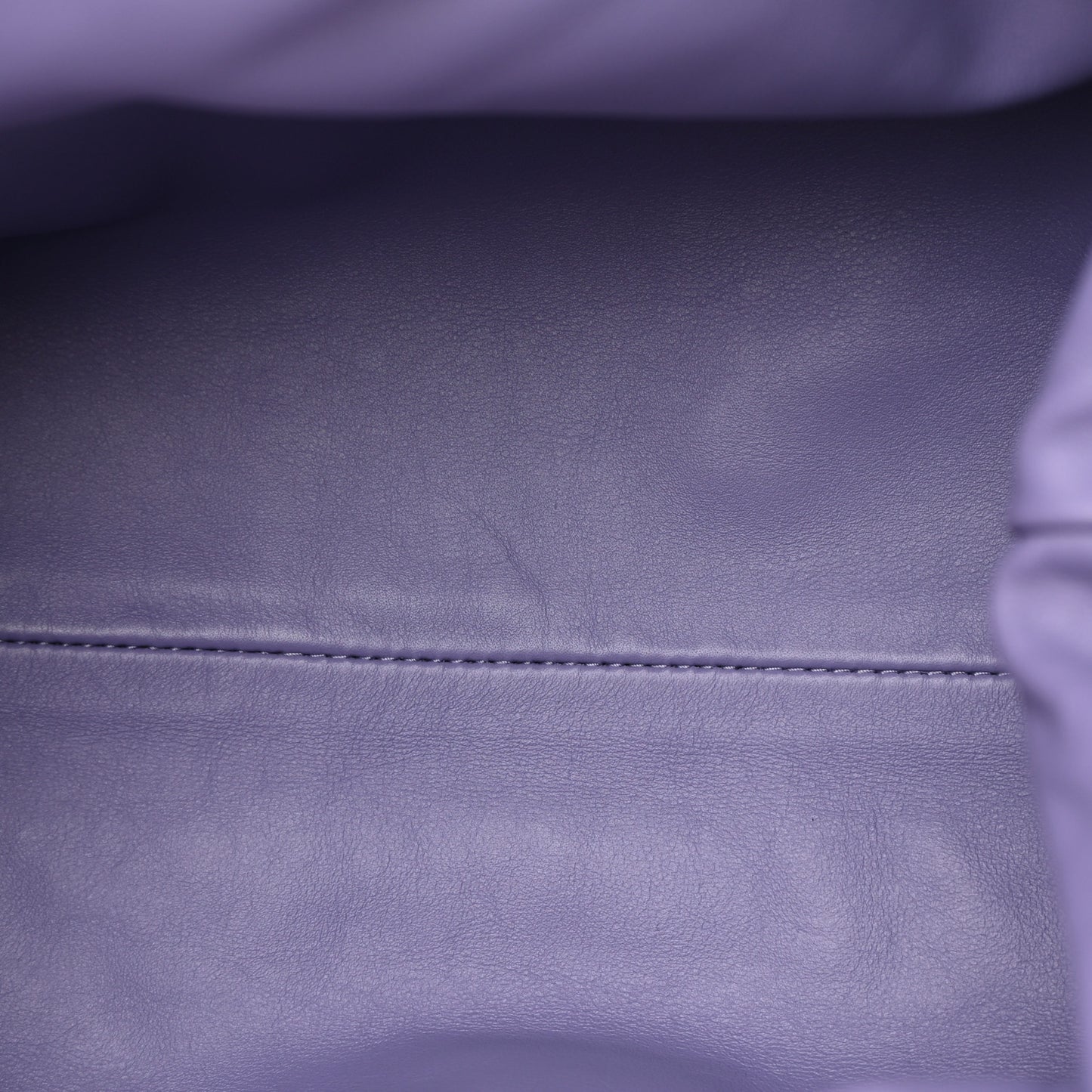 Smooth Butter Calf The Pouch Oversized Clutch Purple