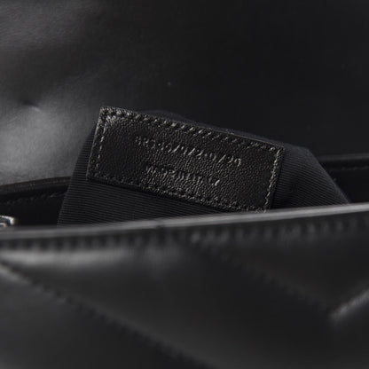 Saint Laurent Calfskin Y Quilted Monogram Toy Loulou Crossbody Bag Black 9 of 12