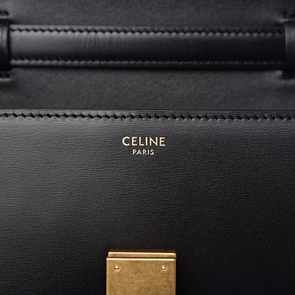 Celine Box Calfskin Teen Classic Box Flap Bag Black 6 of 8