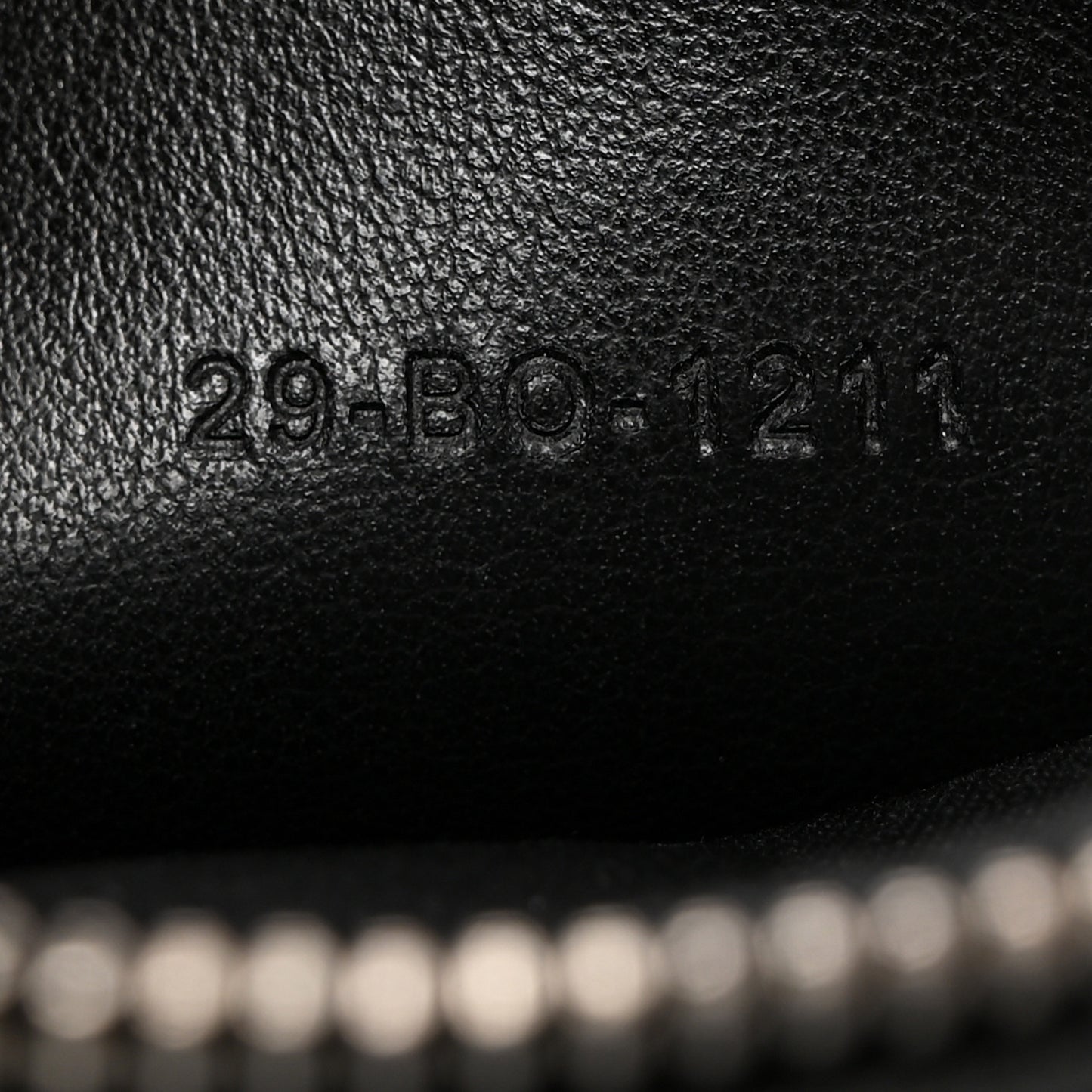 Oblique Jacquard Pouch Black