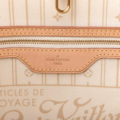 Louis Vuitton Damier Azur Neverfull MM 8 of 11