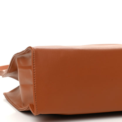 Telfar Vegan Leather Medium Shopping Bag Tan 9 of 10