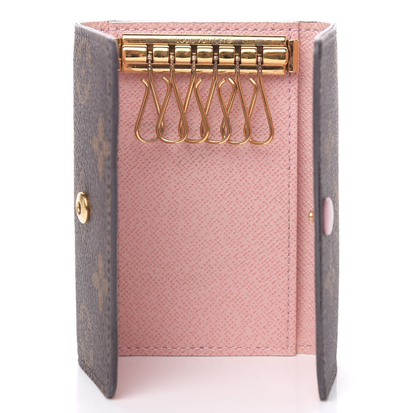 Monogram Multicles 6 Key Holder Rose Ballerine