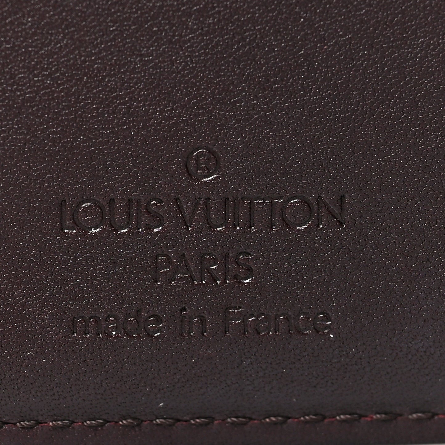 Vernis French Purse Wallet Amarante