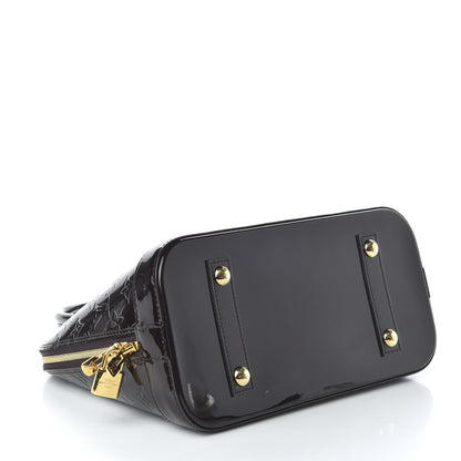 Louis Vuitton Vernis Alma PM Amarante 4 of 10