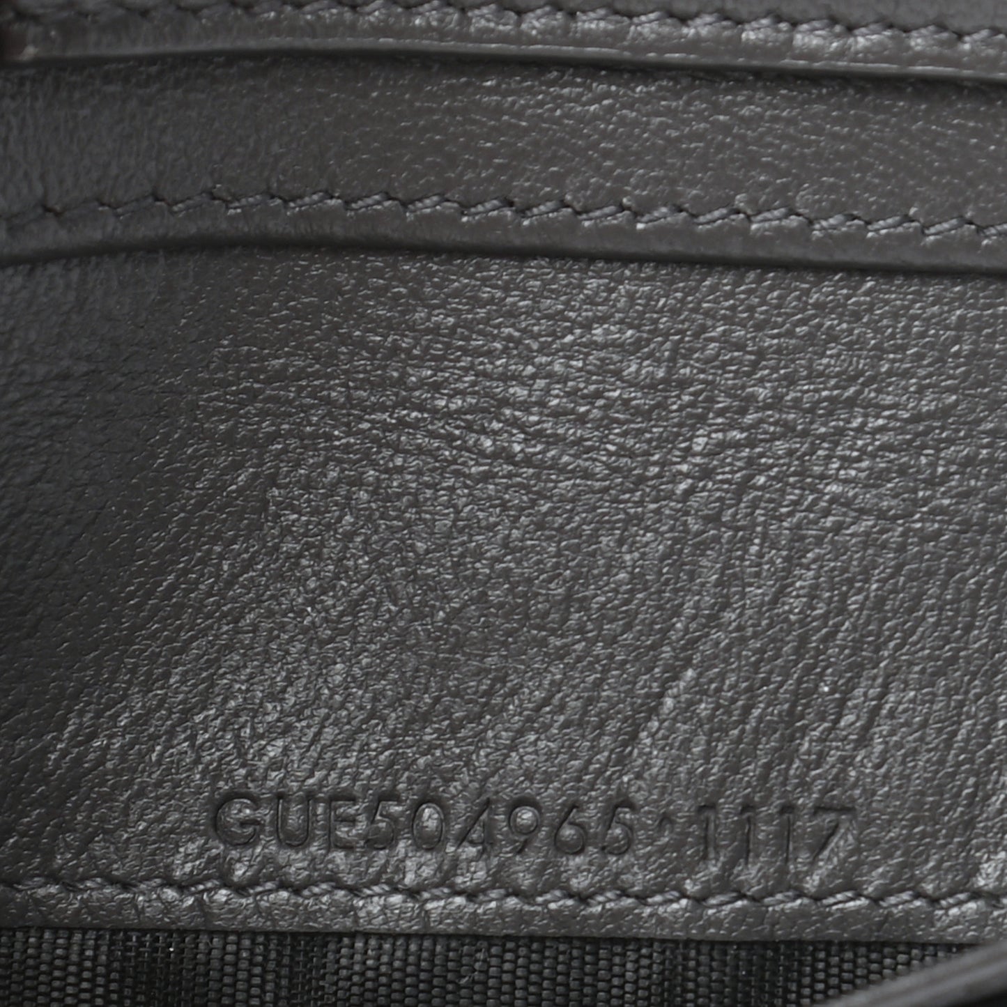 Lambskin Y Quilted Monogram Compact Loulou Wallet Asphalt