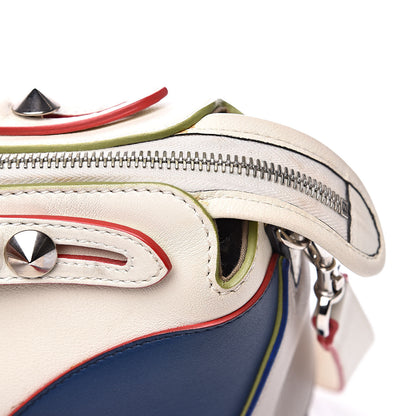 Fendi Vitello Dolce Marquetry Medium By The Way Boston Bag White Multicolor 11 of 18