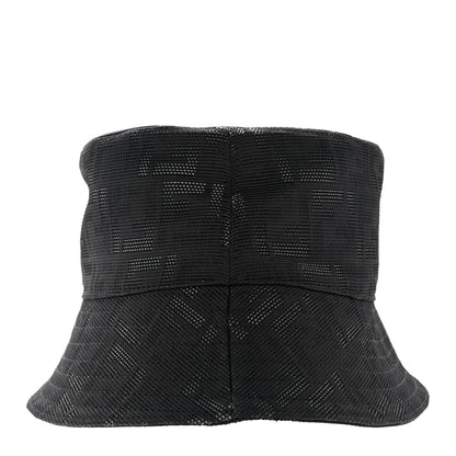 Fendi Nylon Zucca FF Bucket Hat L Black 5 of 11