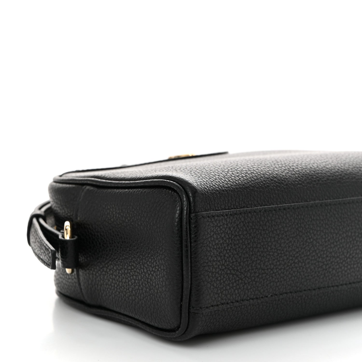 Salvatore Ferragamo Calfskin Travel Camera Crossbody Bag Black 8 of 9