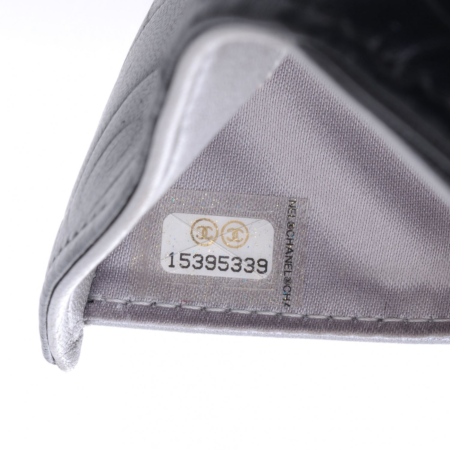 Chanel Lambskin CC Camelia Compact Wallet Black 7 of 7