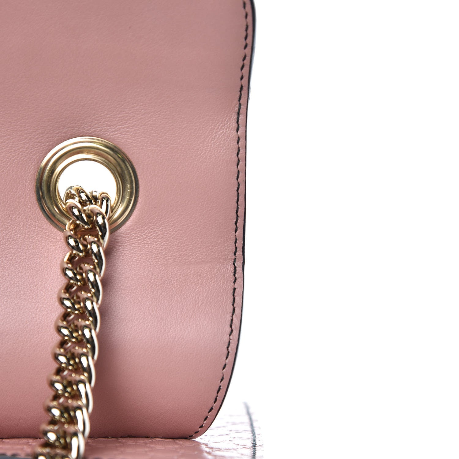 Gucci Microguccissima Medium Emily Chain Shoulder Bag Soft Pink 11 of 12