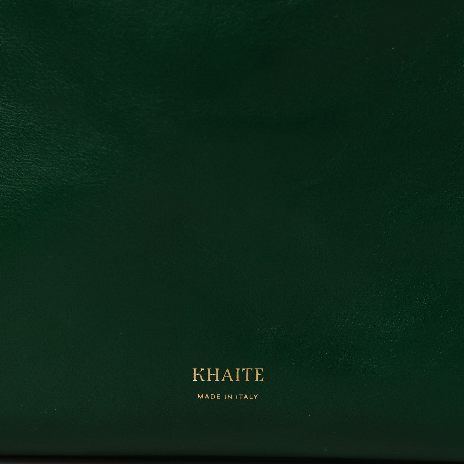 Khaite Calfskin Elena Forest Green 7 of 10