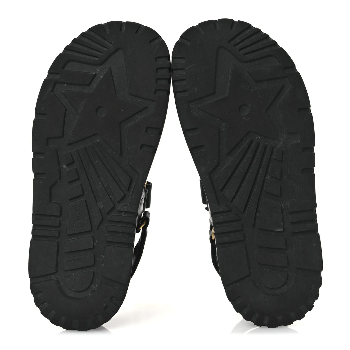 Lambskin Dioract 10mm Sandals 39 Black